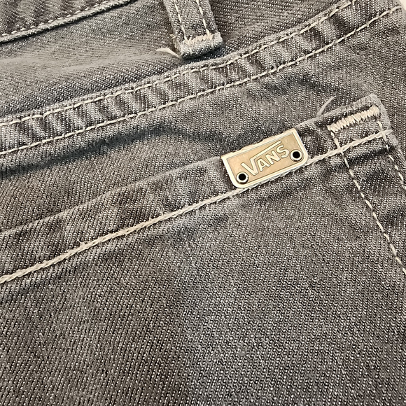 Vans V66 Slim Straight Jeans 30x32 Gravel Grey Stovepipe Skate Denim - Picture 5 of 8